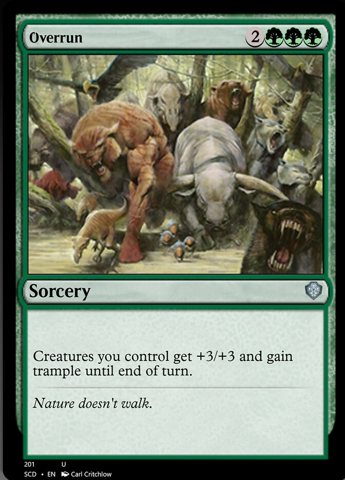 Overrun [Starter Commander Decks]
