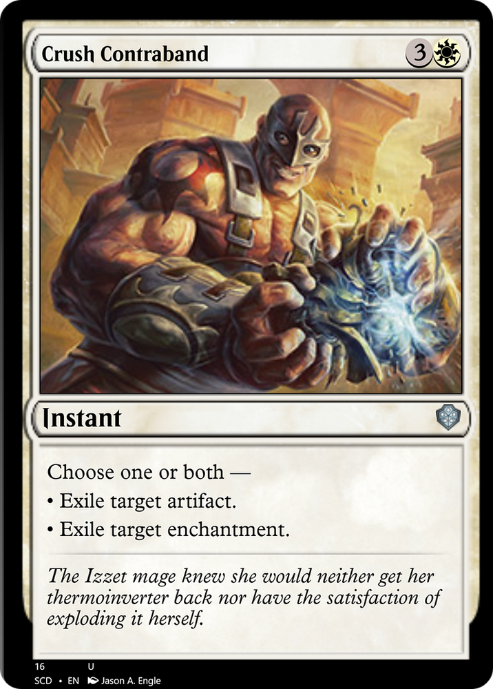 Crush Contraband [Starter Commander Decks]