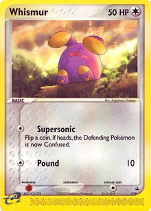 Whismur (019) (Cosmo Holo) [Nintendo: Black Star Promos]