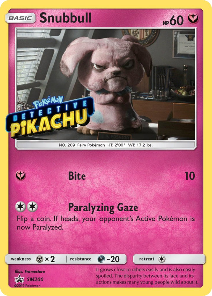 Snubbull (SM200) [Sun & Moon: Black Star Promos]