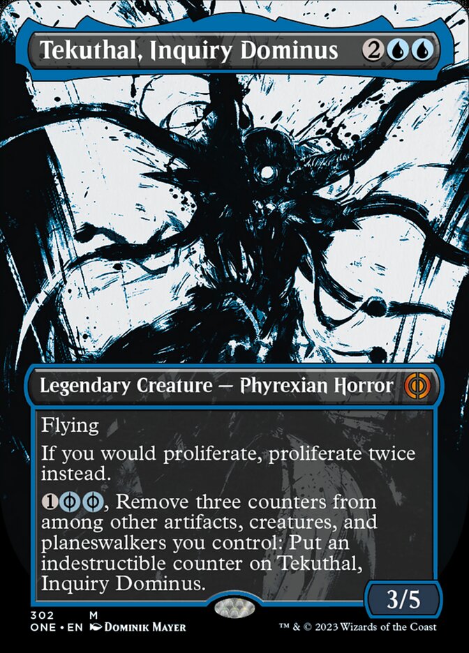 Tekuthal, Inquiry Dominus (Borderless Ichor) [Phyrexia: All Will Be One]