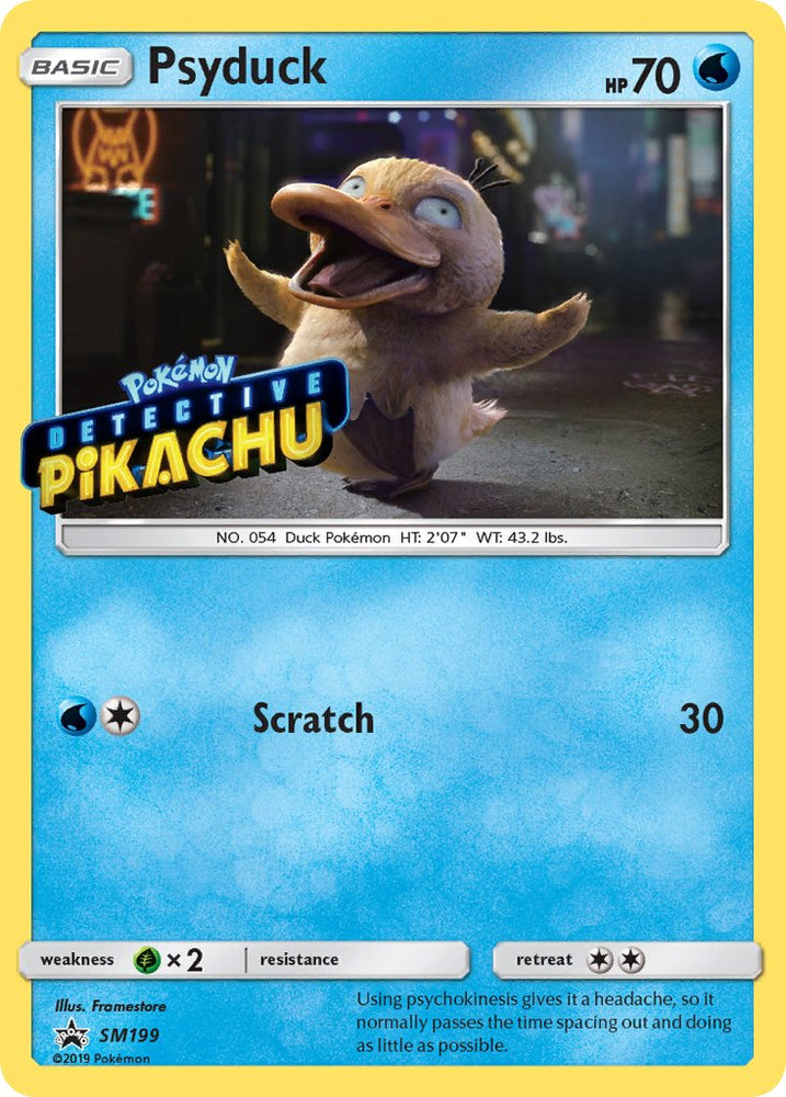 Psyduck (SM199) [Sun & Moon: Black Star Promos]