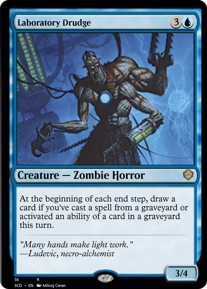 Laboratory Drudge [Starter Commander Decks]