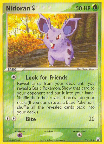 Nidoran(70/112) (Female) [EX: FireRed & LeafGreen]