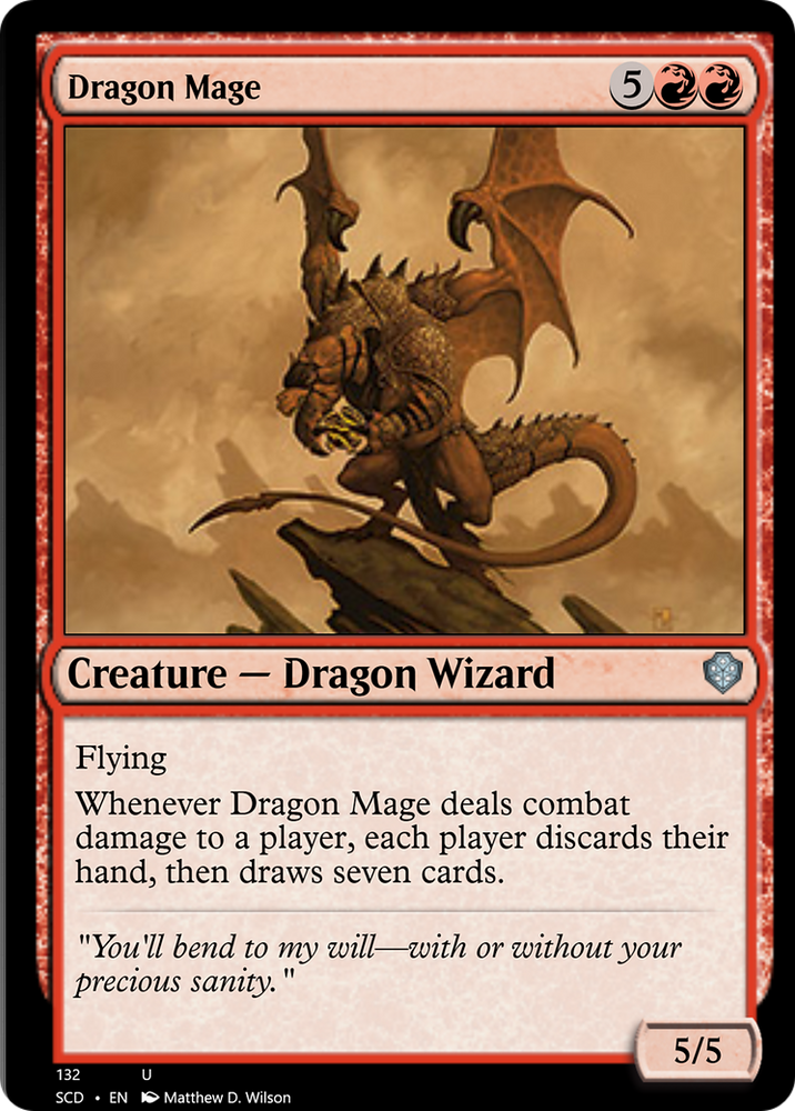 Dragon Mage [Starter Commander Decks]