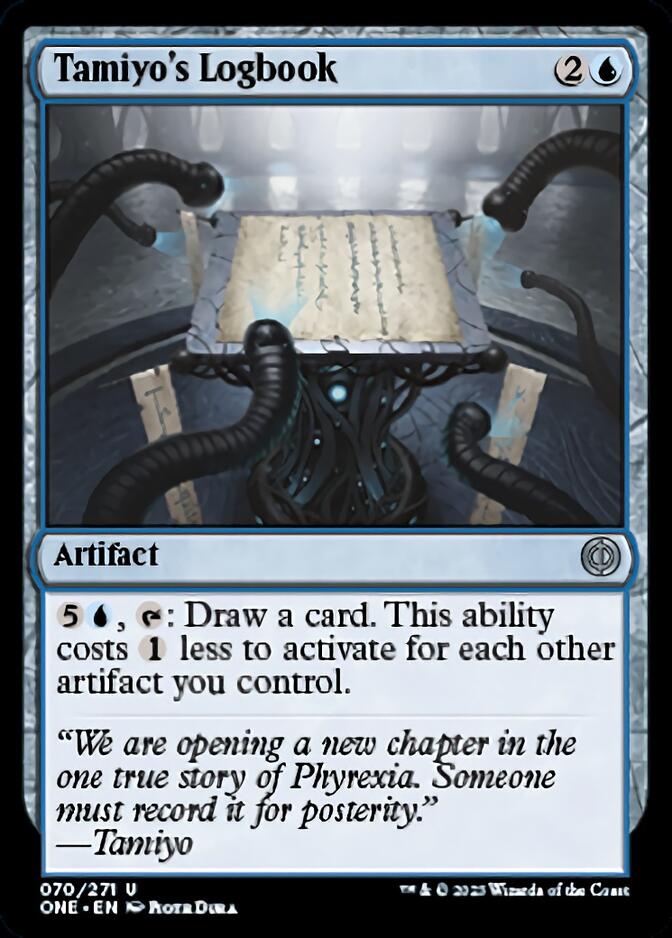 Tamiyo's Logbook [Phyrexia: All Will Be One]