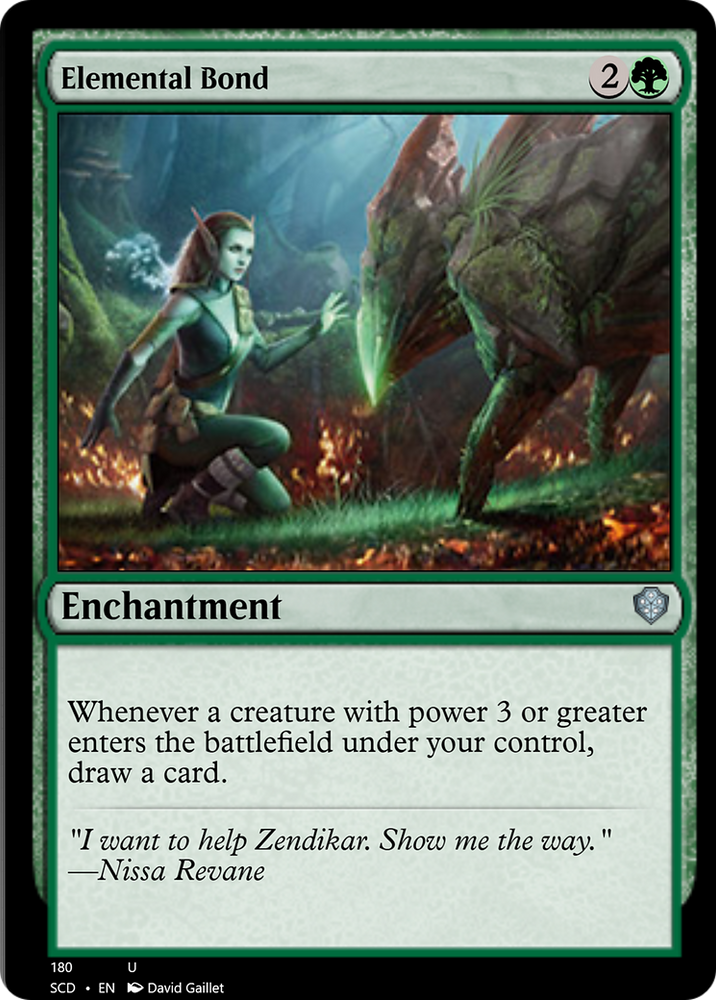 Elemental Bond [Starter Commander Decks]