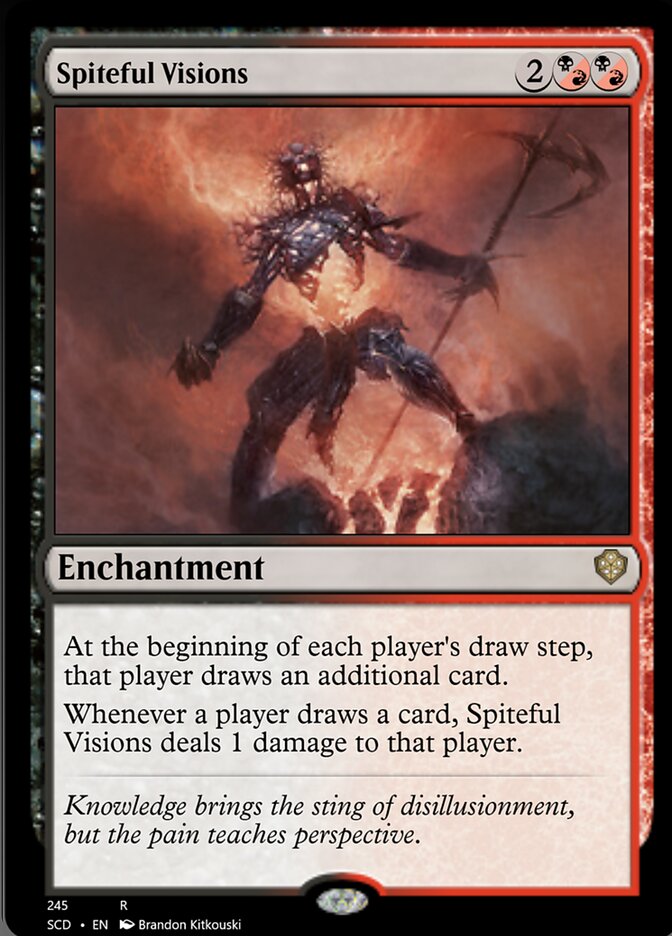Spiteful Visions [Starter Commander Decks]