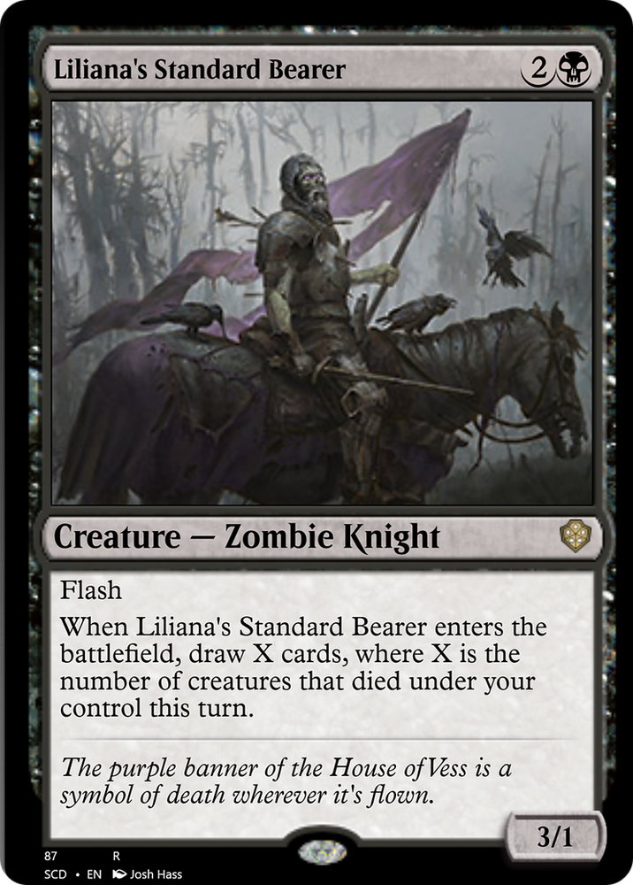 Liliana's Standard Bearer [Starter Commander Decks]