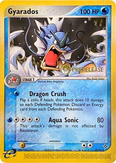 Gyarados (32/37) (Prerelease Promo) [EX: Dragon]