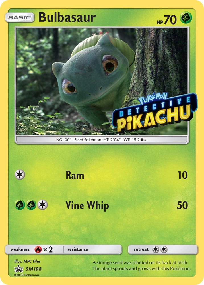Bulbasaur (SM198) [Sun & Moon: Black Star Promos]